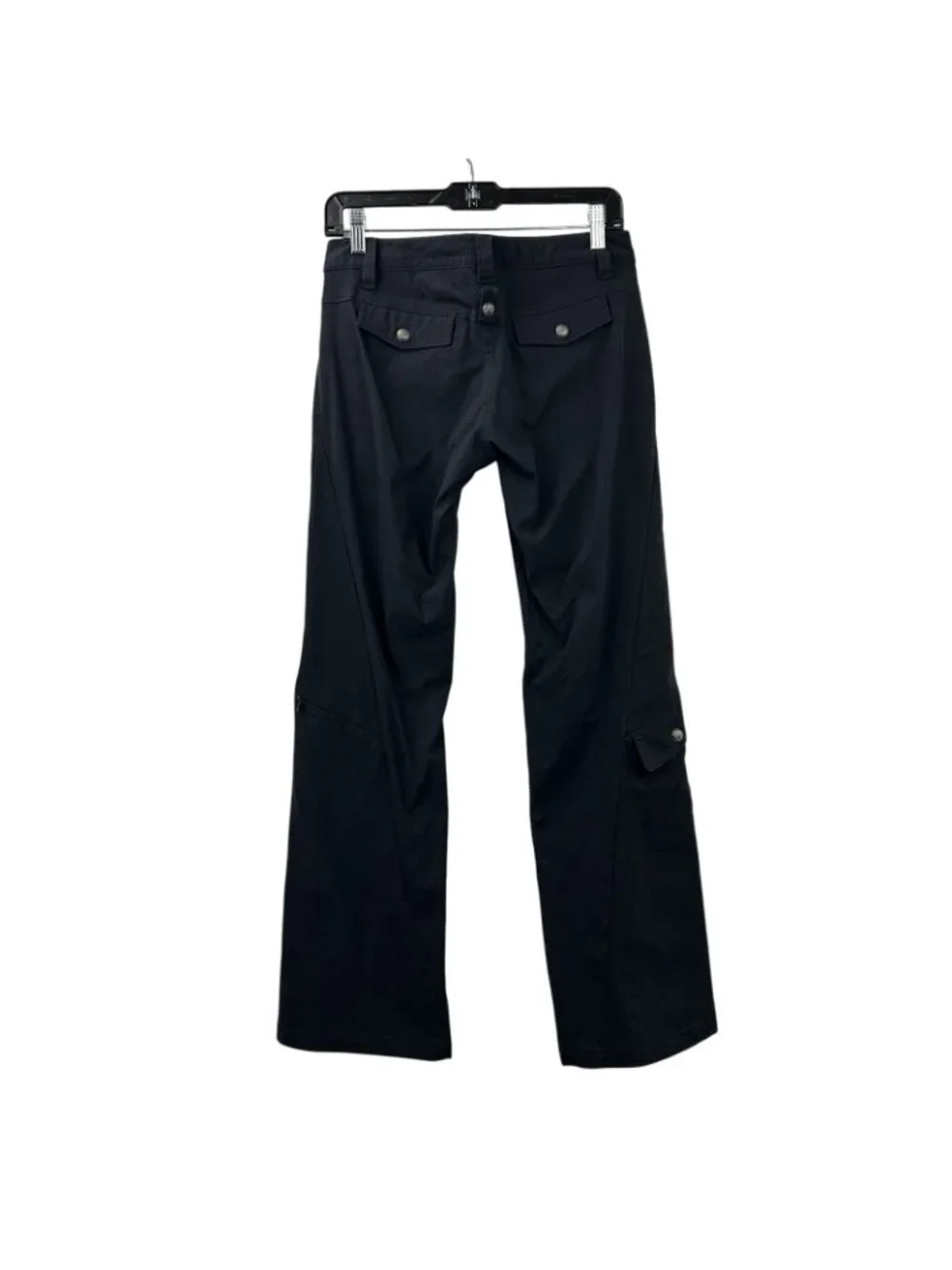 Athleta Heathered Low Rise Dipper Pant Women’s Size 2 Black Hiking Bootcut Leg - Picture 3 of 16